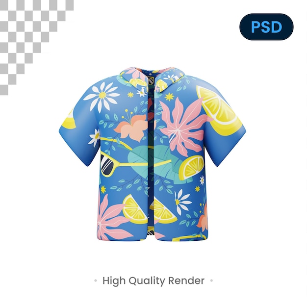 Chemise Icône 3d Psd Premium