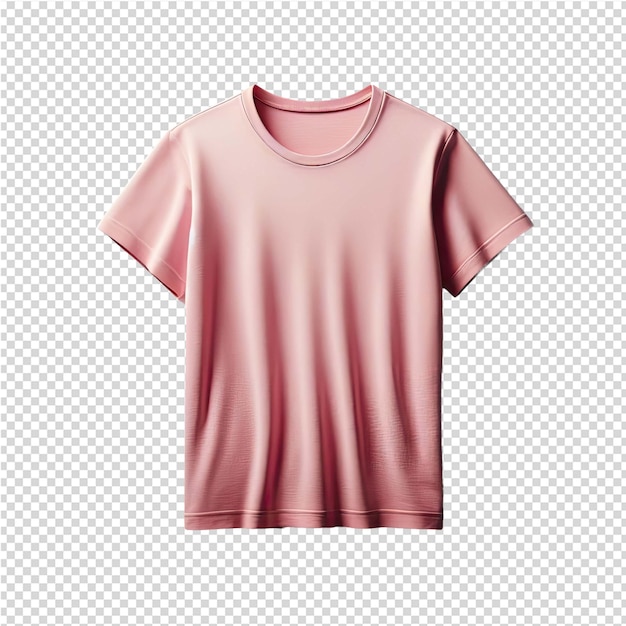 PSD une chemise rose avec un col blanc et la chemise rose a le mot 