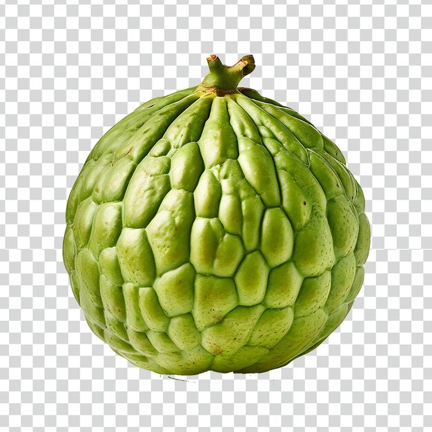 PSD cherimoya em fundo transparente