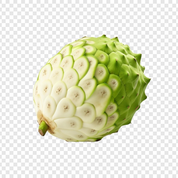 PSD cherimoya isolé sur un fond transparent