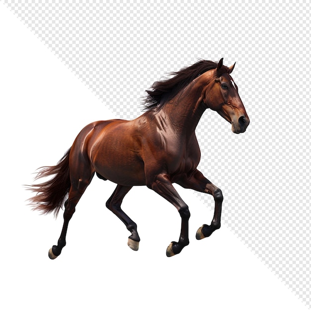 Le cheval qui court