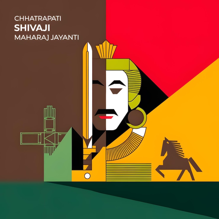 PSD chhatrapati shivaji maharaj jayanti (cumpleaños del rey shivaji)