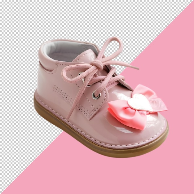 Chic Pink Bow Shoe with Dual Bow Accents