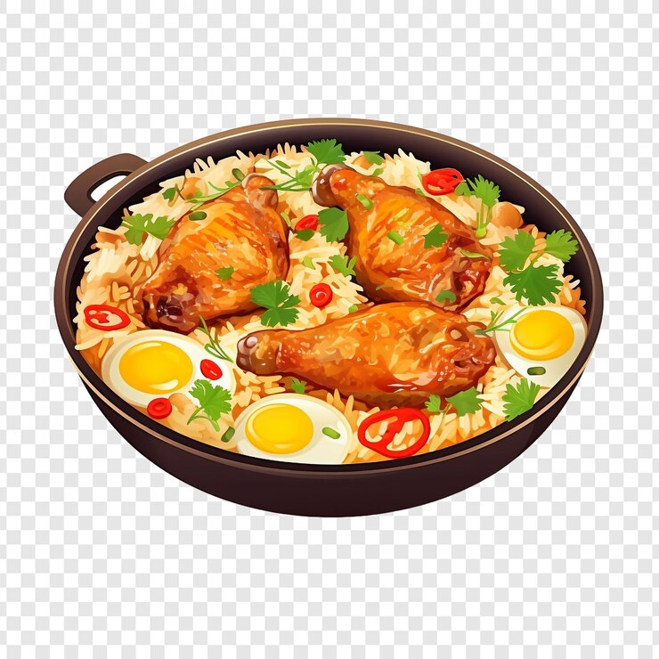 PSD chicken bog isolado em fundo transparente