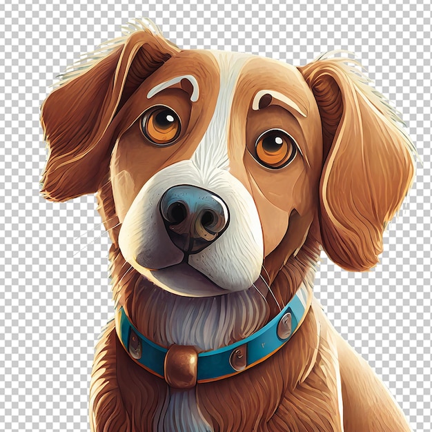 PSD chien en 3d