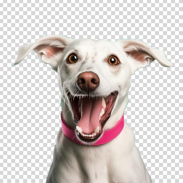 PSD chien isolé sur fond transparent png