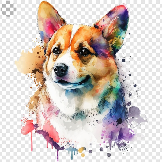 Le Chien Qui Est Mon Chien - Peinture à L'aquarelle, Téléchargement Png Hd