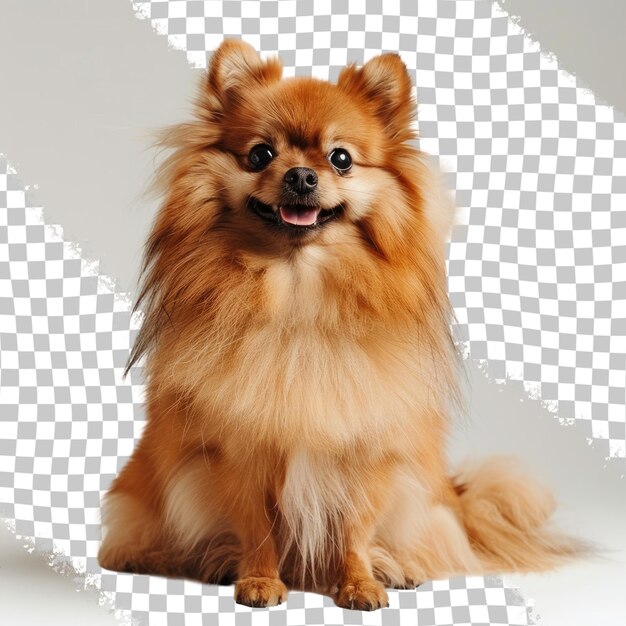 PSD un chien avec un sourire sur le visage