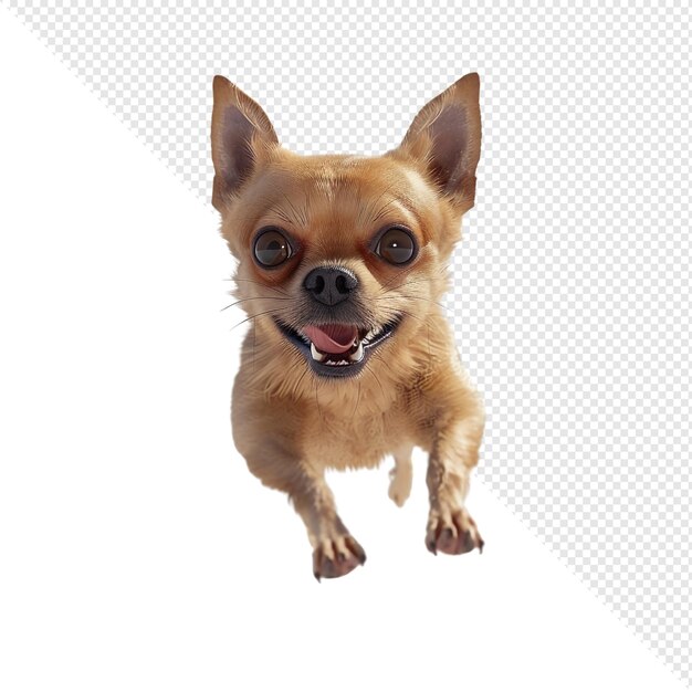 Un Chihuahua feliz
