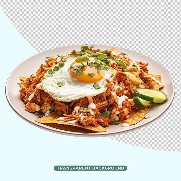 PSD chilaquiles comida mexicana