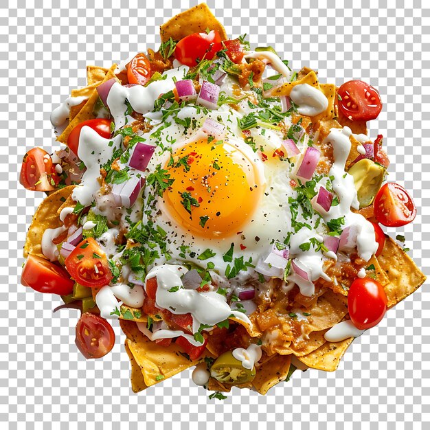 PSD chilaquiles png com fundo transparente