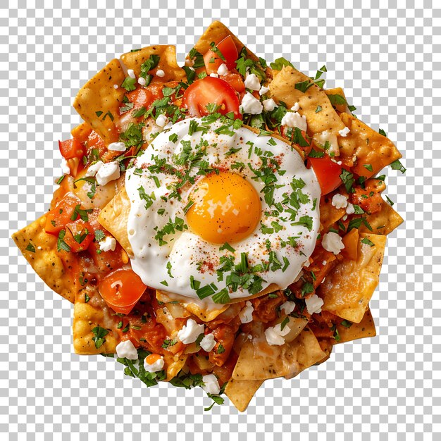 PSD chilaquiles png con fondo transparente