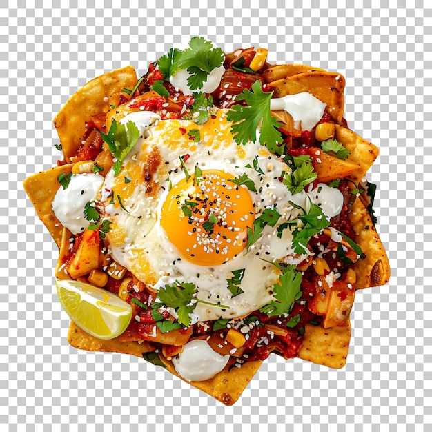 Chilaquiles png mit durchsichtigem hintergrund