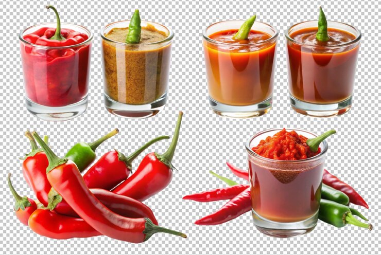 PSD chili chop un viaje a través de aventuras culinarias picantes