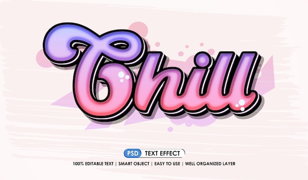 Chill-Graffiti-Premium-Textstil-Effekt