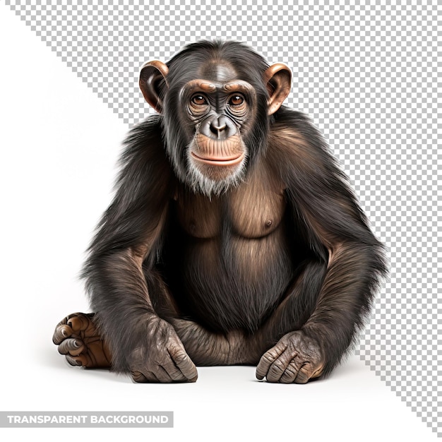 PSD chimpanzé psd isolado sem antecedentes