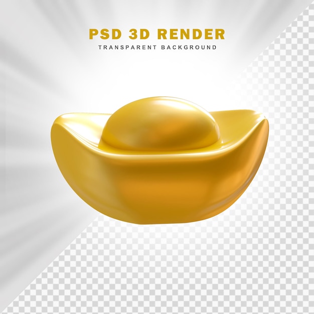 PSD chines gold 3d