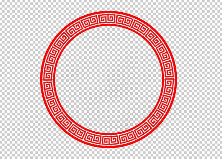 PSD chinesische neujahrselemente isolierter transparenzhintergrund.