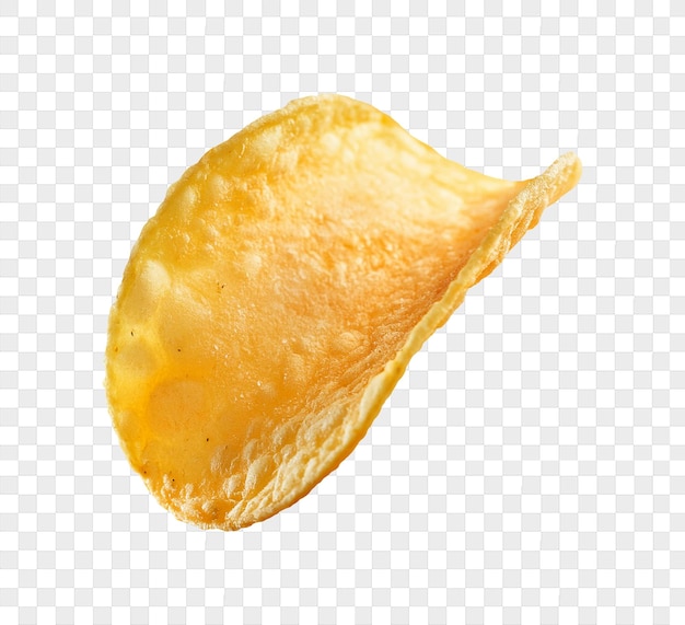 Chip di patate isolate su uno sfondo trasparente