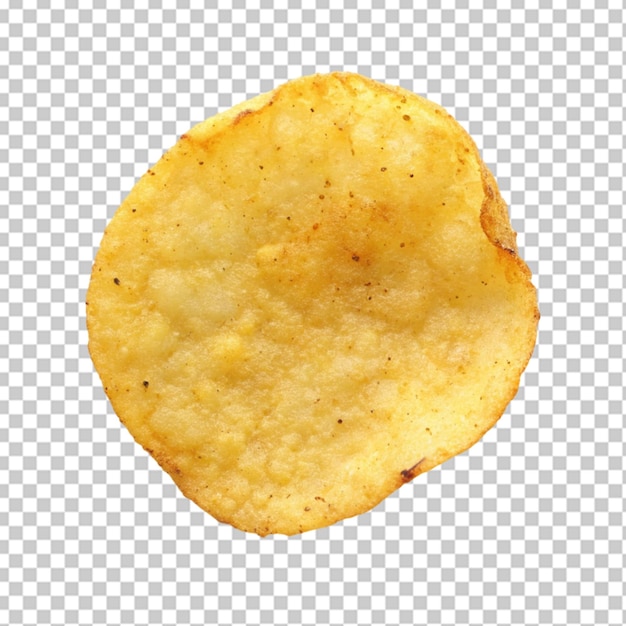 PSD chip de patata aislado en un fondo transparente png psd