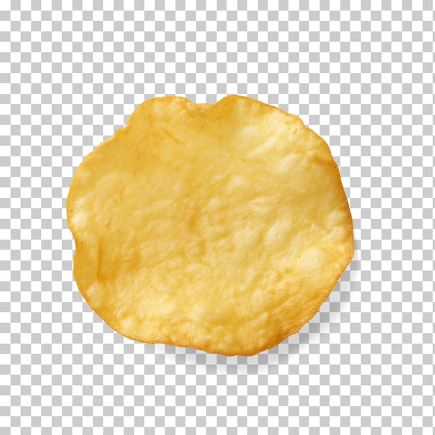 PSD chip de patata aislado en un fondo transparente png psd