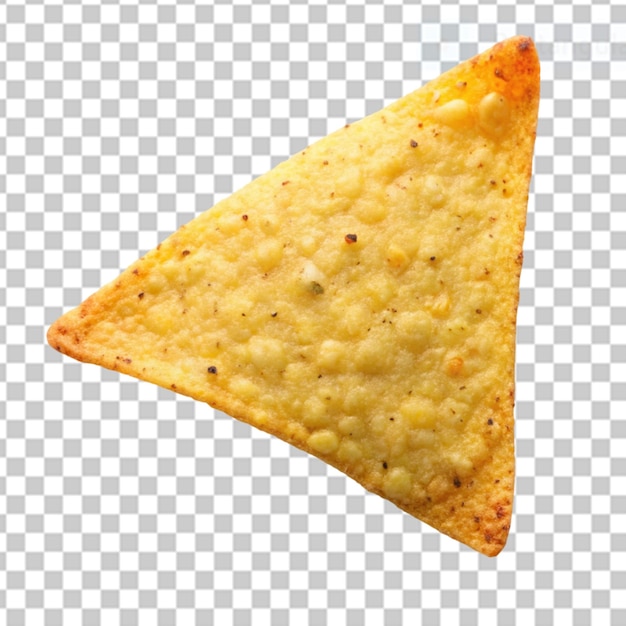 PSD chip de tortilla en un fondo transparente