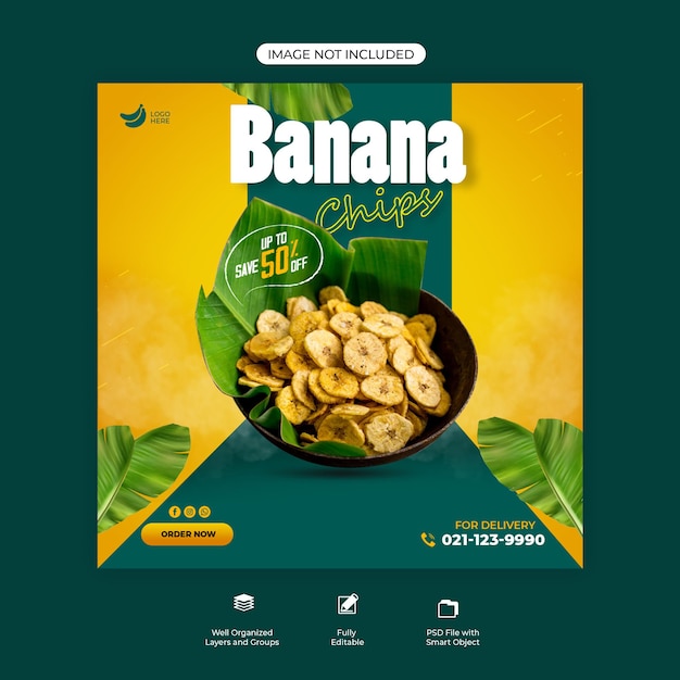 Chips de banane IG Feed