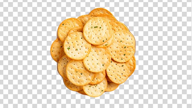 Une Chips De Cracker Ronde Cuite Au Four Png