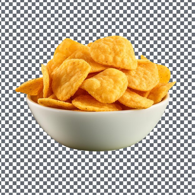 Chips De Pommes De Terre Psd Isolés Sur Un Fond Transparent