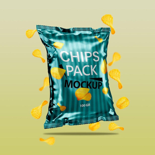 PSD des chips de pommes de terre