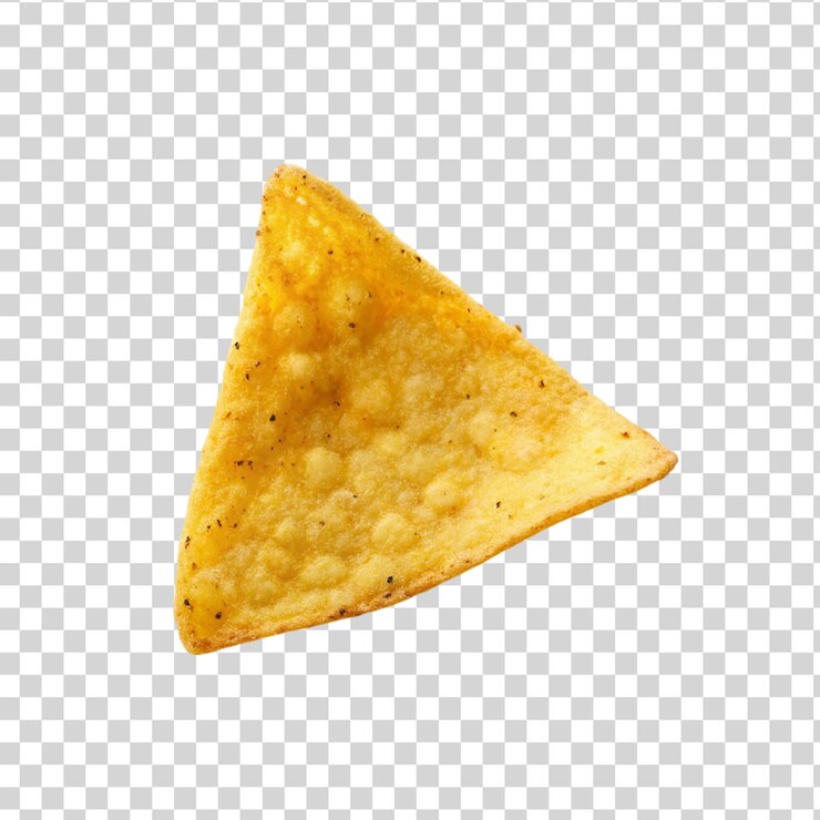 PSD chips de tortilla aislados sobre un fondo transparente