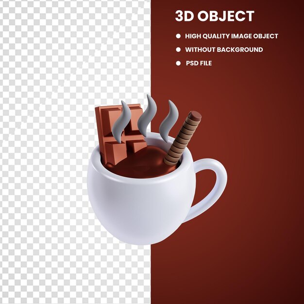 PSD chocolate caliente