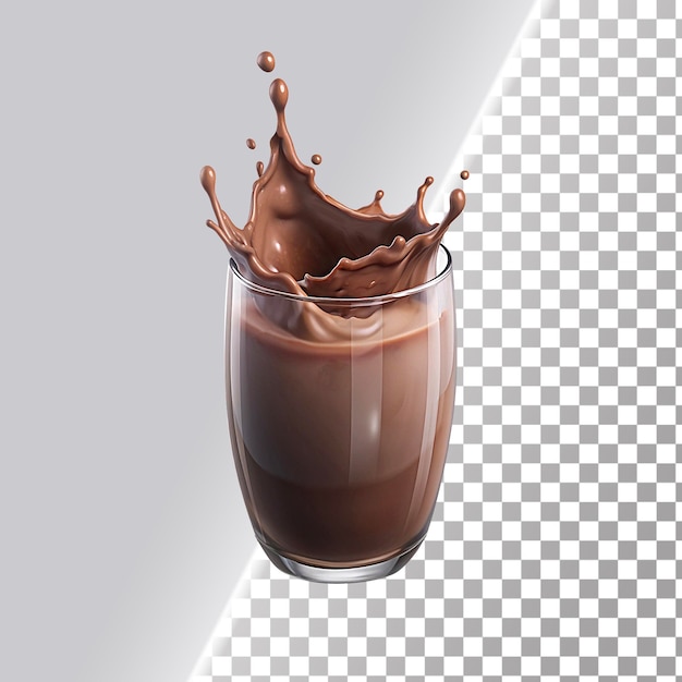 Chocolate con leche salpicada