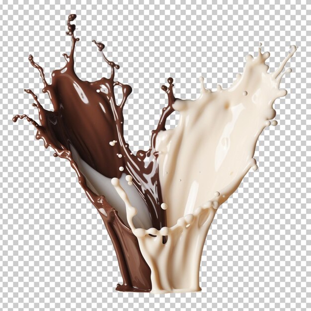 Chocolate líquido png psd