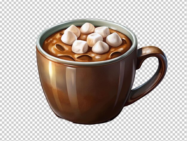 PSD chocolate quente