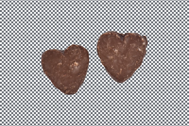 Los chocolates calientes psd aislados sobre un fondo transparente