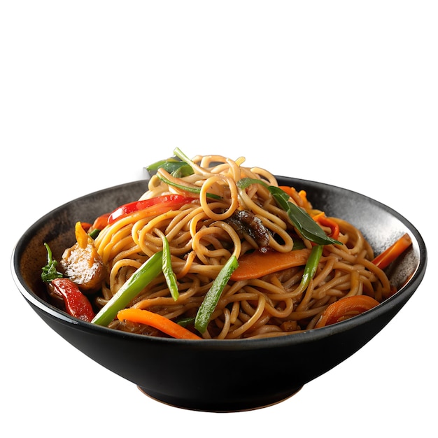 Chow mein isoliert auf durchsichtigem Hintergrund