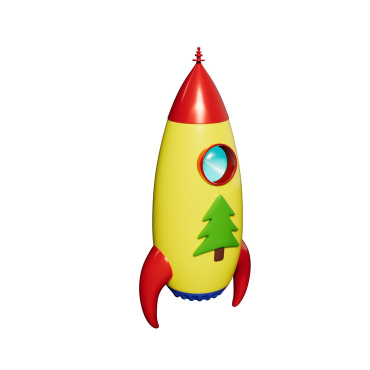 PSD christmas toys 3d illustration