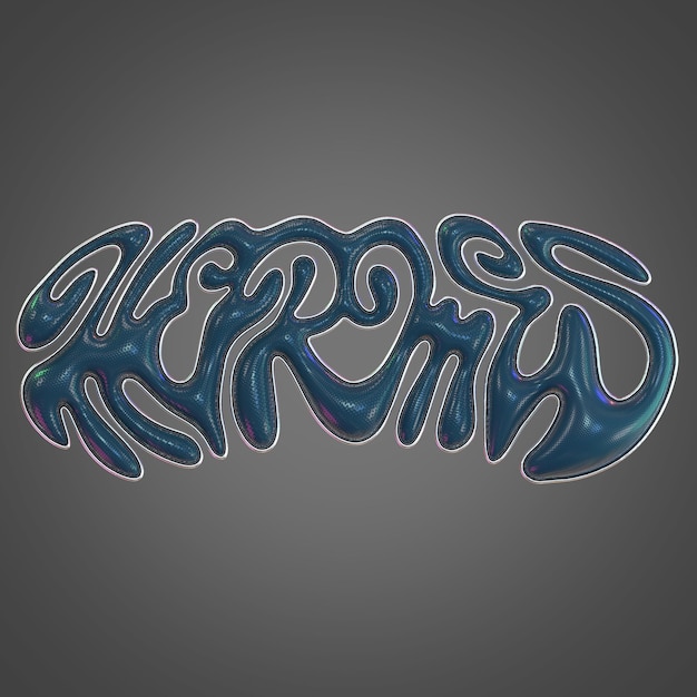 Chrom-Rendering in 3D