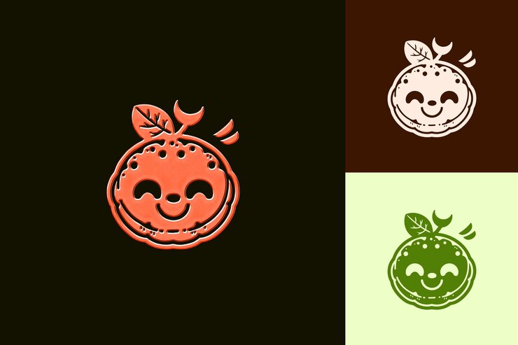PSD chubby mooncake mascota con diseño minimalista redondo mooncake png inspirado en los diseños de iconos lunares de china