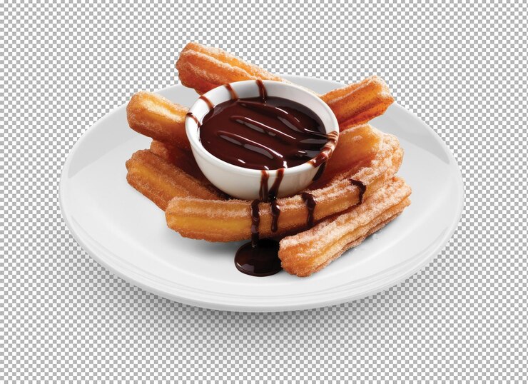 Churros con salsa al cioccolato