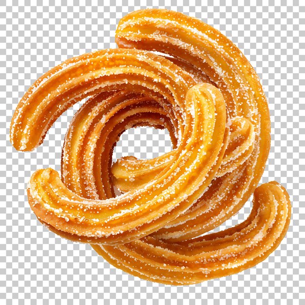 PSD churros png avec un fond transparent