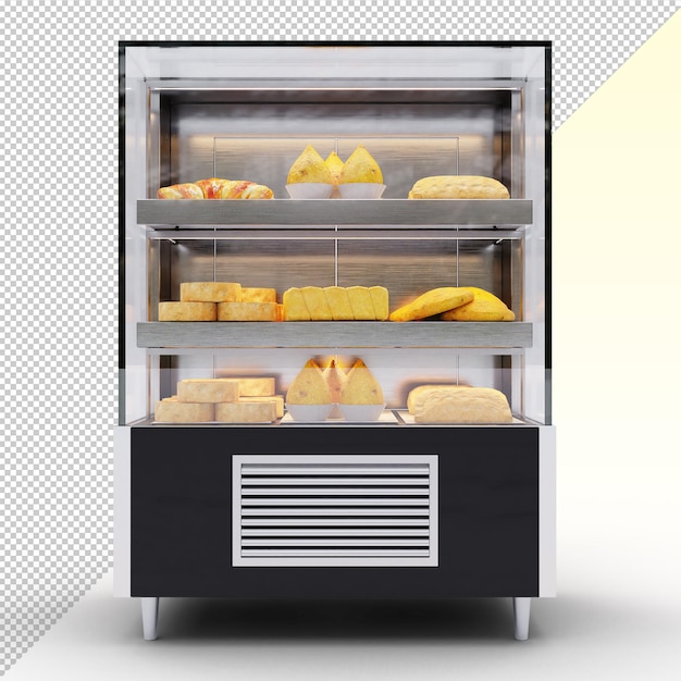 Cibo caldo Display isolato