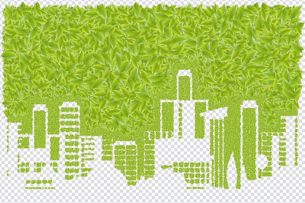 Cidade ecológica verde