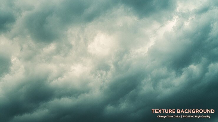 PSD ciel au-dessus des nuages ciel et nuages un ciel bleu avec des nuages