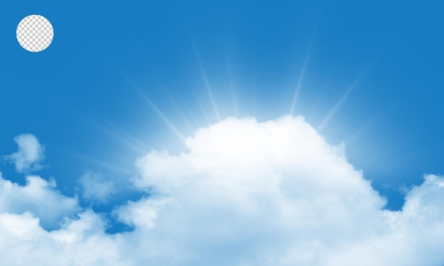 ciel avec des nuages