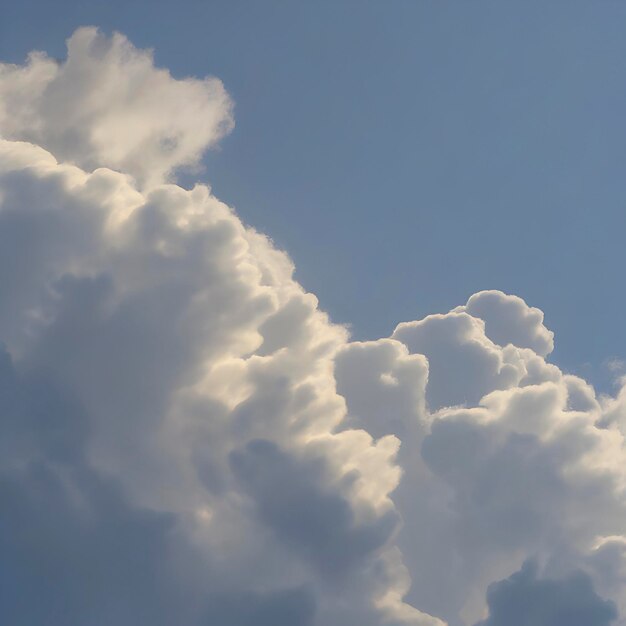 PSD el cielo azul y el fondo de la luz del sol