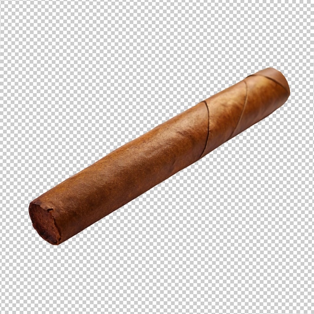 PSD cigarrillo sobre un fondo transparente