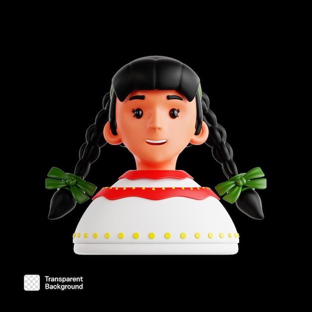 Cinco De Mayo 3D Icon Ilustração PNG Template