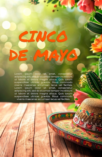 Cinco de Mayo banner e poster design invito a festa vettoriale